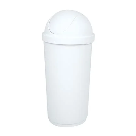 ถังขยะกลม ฝาสวิง ACCO 45 ลิตร สีขาว