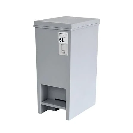 ถังขยะเหยียบเหลี่ยม STACKO MONO 5 ลิตร สีเทา